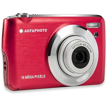 Agfa DC8200 kompakt digitális fényképezőgép, piros