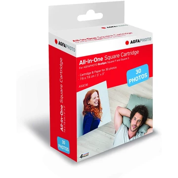 AgfaPhoto Realipixi 4Pass papír, Realpix Mini P és S készülékhez, 30db-os