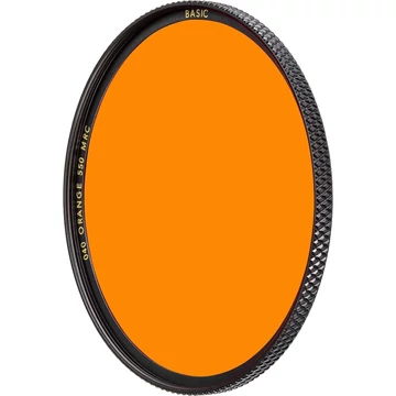 B+W 040 narancs szűrő 550nm MRC Basic, 49 mm
