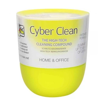 Cyber Clean Alkoholos és Antibakteriális Fertőtlenítő Tisztítómassza, 160g-os, Citrus Illatú, Sárga