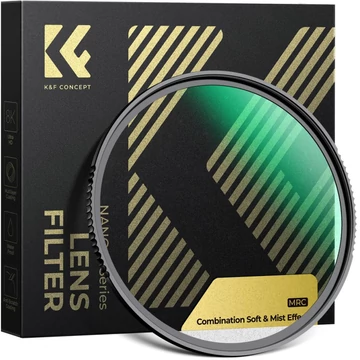 K&F Concept Nano-Xcel Series, soft, mist lágyító szűrő, karcálló, 67mm