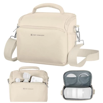 K&F Concept oldaltáska, 7L, vízlepergető anyag, bézs