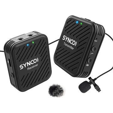 Synco WAir-G1(A1) ultrakompakt vezetéknélküli csiptetős mikrofon rendszer (2.4 GHz)