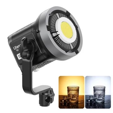 Ulanzi 120W bi-color COB led lámpa, 2700K-6500K, 95CRI, 6 effekt, V-Mount, APP vezérlés, Bowens