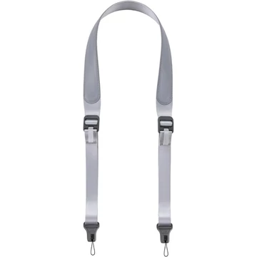 Ulanzi CSS1 U-Snap nyakpánt, gyorskioldó csattal, 60kg teherbírás, 3,8cm x 108-140cm, ezüst