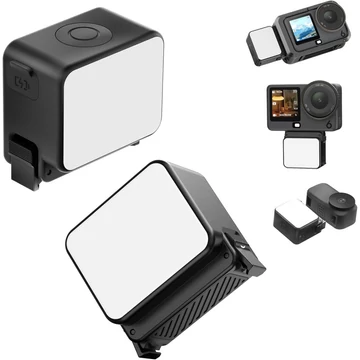 Ulanzi LM24 Action Quick Release Mini Fill Light II, LED lámpa, DJI Action 6/Nano