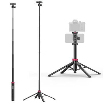 Ulanzi MT-44-2 automatikusan selfie állvány, monopod, telefontartó adapter, bluetooth, fekete