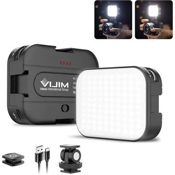 Ulanzi Vijim V110C bi-color LED lámpa, 2500LUX, 2500-6500K, 95CRI, 2000mAh