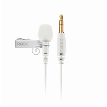 Rode Lavalier GO csíptetős mikrofon Wireless GO vezeték nélküli rendszerhez fehér színben