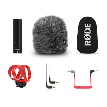 Rode Videomicro II ultra kompakt videómikrofon HELIX™ rezgésgátló mikrofonfogóval