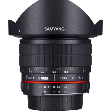 Samyang 8mm f/3.5 UMC Fish-Eye CS II Pentax K