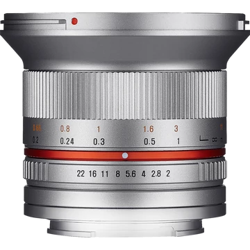 Samyang 12mm f/2.0 NCS CS Fuji X (Silver)