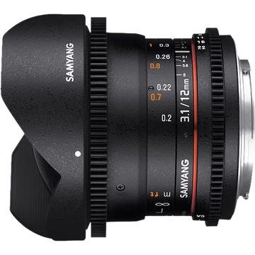 Samyang 12mm T3.1 VDSLR ED AS NCS Fish-Eye Nikon F