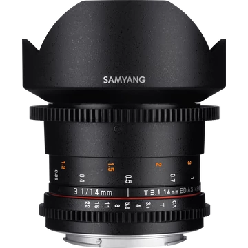 Samyang 14mm T3.1 VDSLR ED AS IF UMC II Sony FE