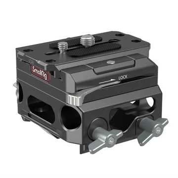 SmallRig 3067 Lightweight Baseplate  Dual 15mm Rod Clamp (Magnesium version)