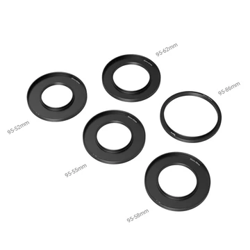 SmallRig 3383 Adapter Rings Kit (Î¦52/55/58/62/86 95mm)  Mini Matte Box