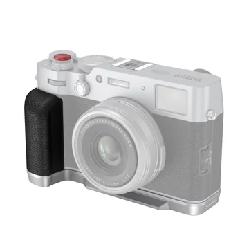 SmallRig L-Shape Mount Plate with Handle for FUJIFILM X100VI / X100V (Sliver) 4555B
