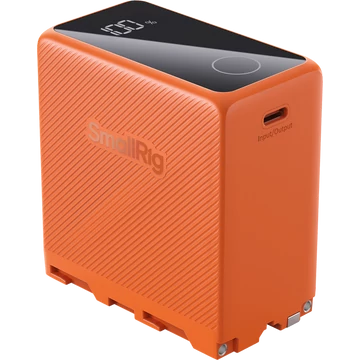 SmallRig 4576 Camera Battery USB-C Rechargeable NP-F970 Orange