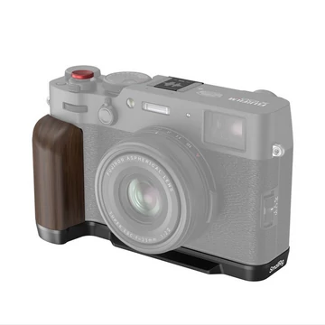 SmallRig Wooden L-Shape Grip for FUJIFILM X100VI / X100V (Black) 4805