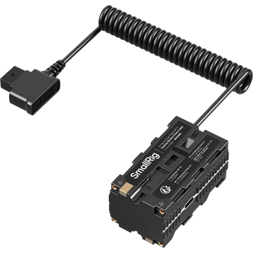 SmallRig 4884 D-Tap to Dual-Sided NP-F Dummy Battery Power Cable