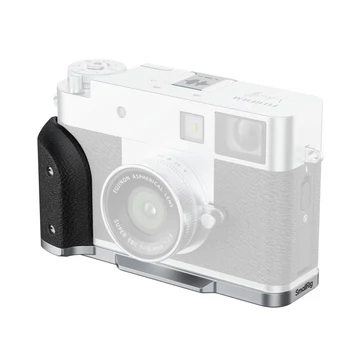 SmallRig L-Shaped Mount Plate with Silicone Handle for FUJIFILM X half (Silver) 5216