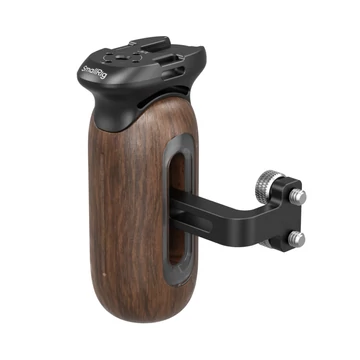 SmallRig Wooden Side Handle with 1/4"-20 Screws 5237
