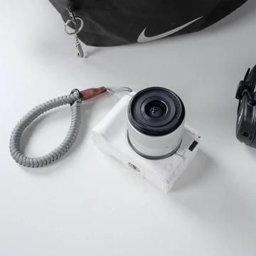 SmallRig Leather Half Case Kit for Canon EOS R50 V (White) 5431