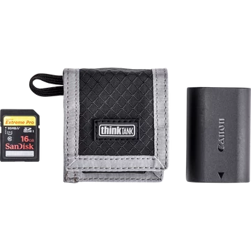 Think Tank CF/SD + Battery Wallet, Black/Grey