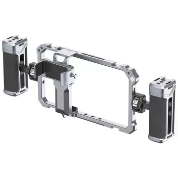 Ulanzi unverzális telefonkeret rendszer, rig, cage , 2db fogantyú, 6db vakupapucs