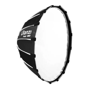 Ulanzi D60 60cm-es nyitható parabola méhsejtráccsal, Mini Bowens csatlakozás
