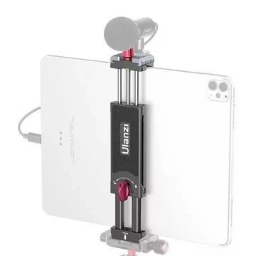 Ulanzi U-Pad III fém tablet tartó, állványra rögzíthető, arca swiss szabvány, vakupapucs adapterrel