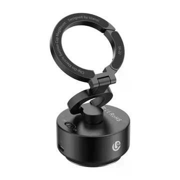 Ulanzi SK-22 elektromos vákuumos telefontartó konzol, Magsafe kompatibilis telefonokhoz, karabiner