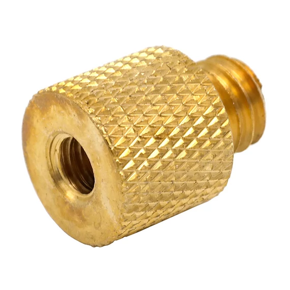 Caruba csavar adapter 3/8"M 1/4"F Sárgaréz