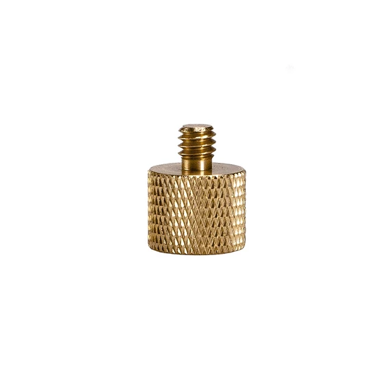 Caruba csavar adapter 3/8"F 1/4"M sárgaréz