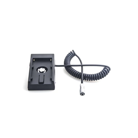 Caruba BMPCC 4K tápellátó kábel F970 akkumulátor adapterrel (tekeredő kábel)