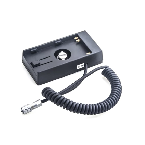 Caruba BMPCC 4K tápellátó kábel U60 akkumulátor adapterrel (tekeredő kábel)