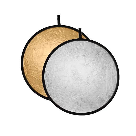 Derítőlap 2 in 1 arany és ezüst 60 cm