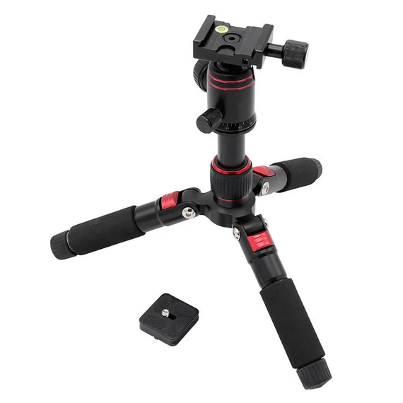 Caruba Compactstar 51 asztali statív (Fekete / Piros)