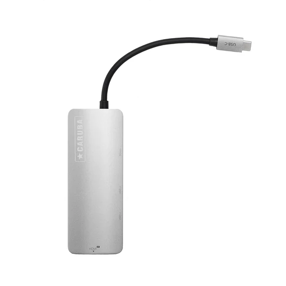 Premium 6 az 1-ben Slim USB-C Hub Space-szürke