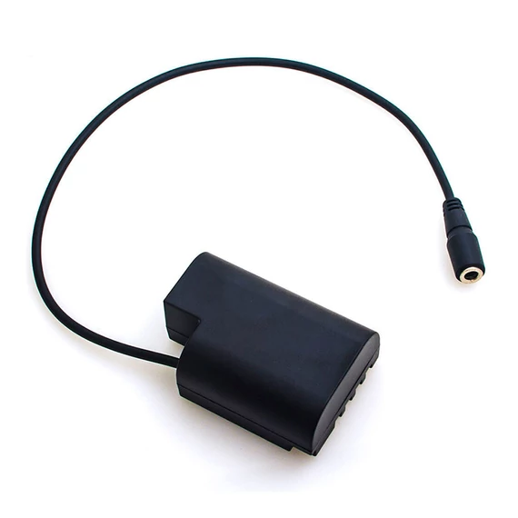 Caruba Panasonic DMW DCC12 teljes dekódolású Dummy Battery (egyenes kábel)