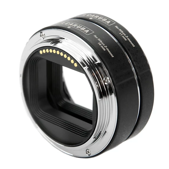 Caruba Extension Tube Set Nikon Króm (type II) Z-Mount (Nikon Z-mount gépekhez)