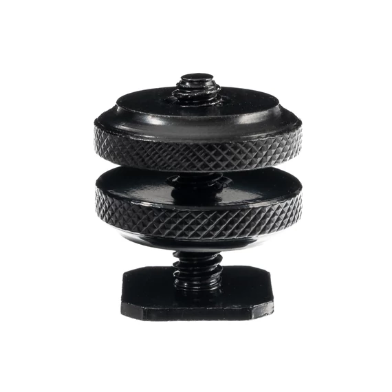 Caruba vakupapucs adapter Universele vakupapucs > 1/4" apa Schroefdraad-val Spacer Zwart