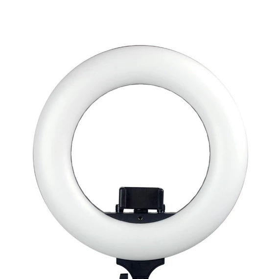 Caruba Round Vlogger 12" LED Szett táskával fekete