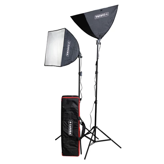 Caruba All in 1 Lámpa szett (softbox / LED)