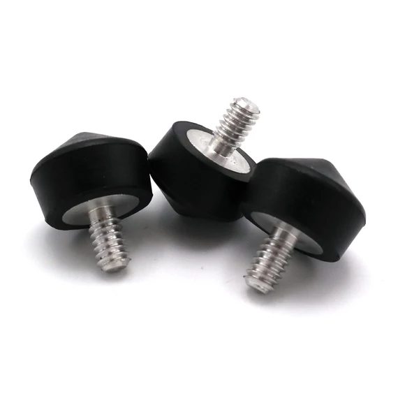 Caruba 1/4\" állványtalp gumírozott / 22 mm (3 db)
