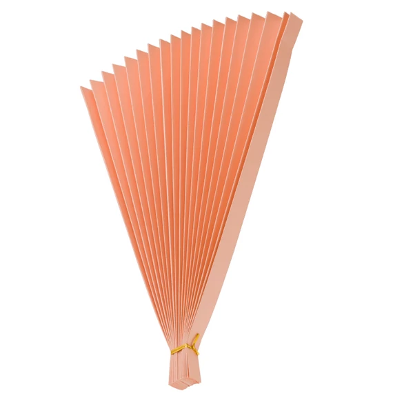 Folded Paper Fan Props Pink 36cm