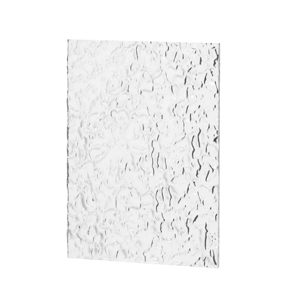 Acrylic Transparent Board PROPS 15x20cm Water effect
