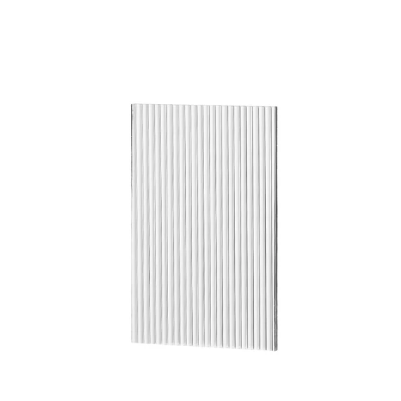 Acrylic Transparent Board PROPS 10x15cm Thick stripes effect