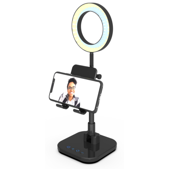 Success Phone Holder with 6" ring light