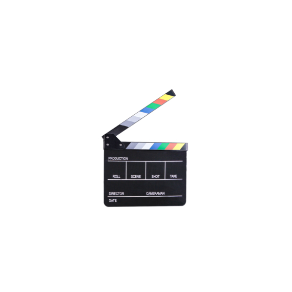 E-Image Black-color clapperboard ECB-02